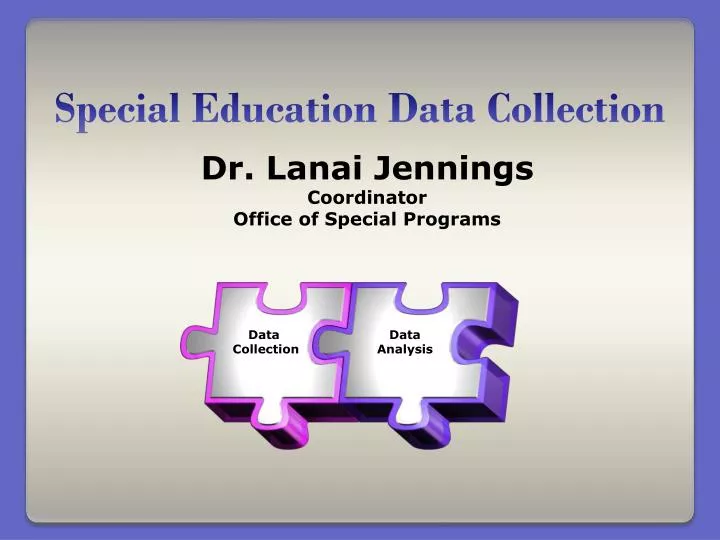 special education data collection