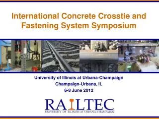 International Concrete Crosstie and Fastening System Symposium