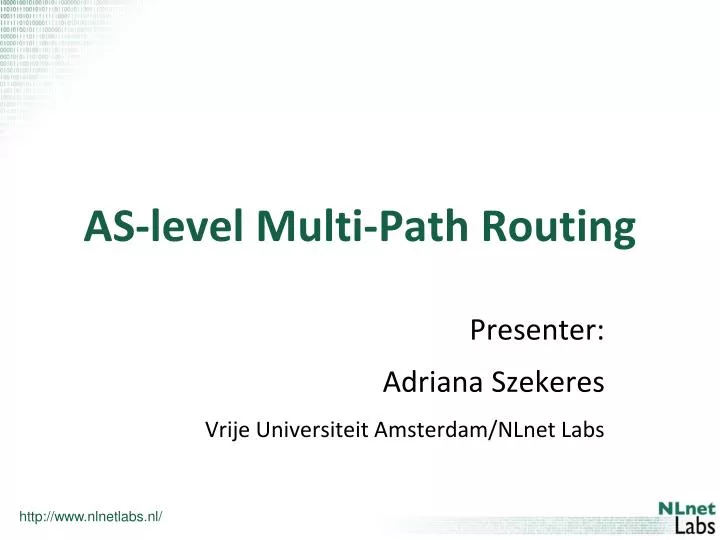 as level multi path routing