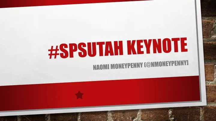 spsutah keynote