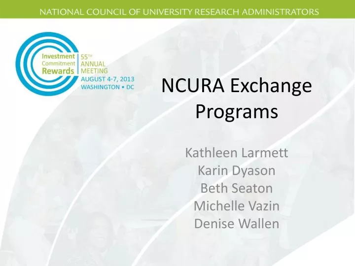 ncura exchange programs