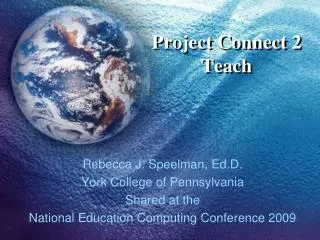 Project Connect 2 Teach