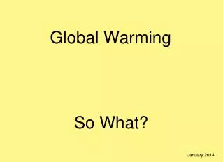 Global Warming