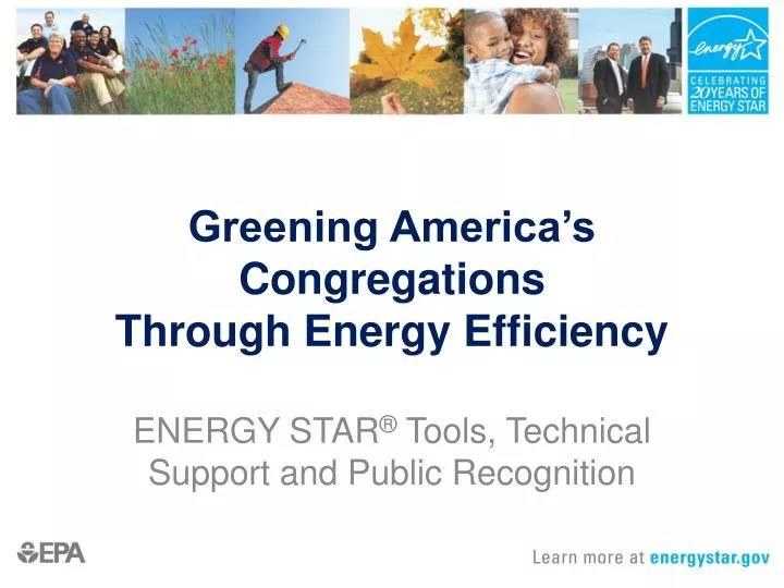 greening america s congregations through energy efficiency