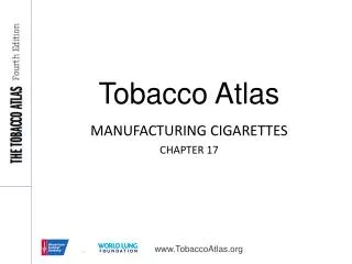 MANUFACTURING CIGARETTES CHAPTER 17