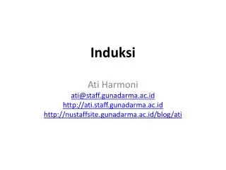 induksi