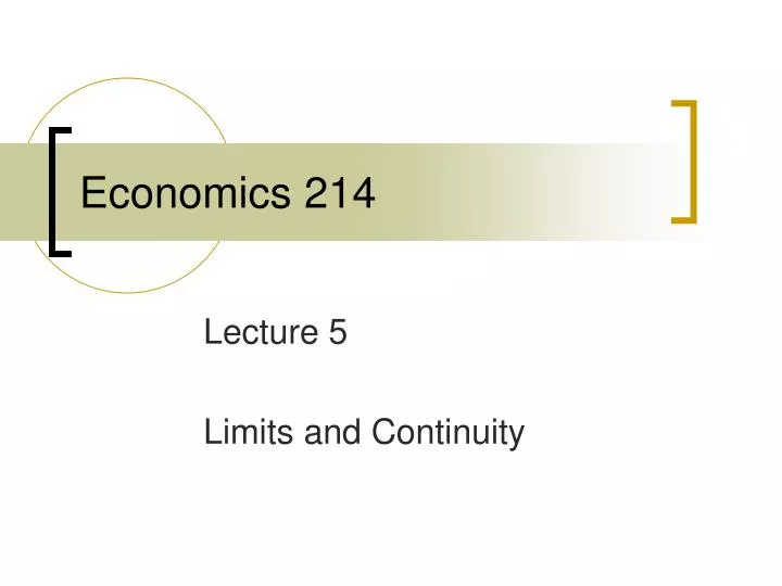 economics 214