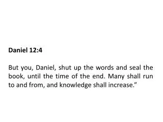 Daniel 12:4