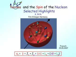 and the Spin of the Nucleon Selected Highlights
