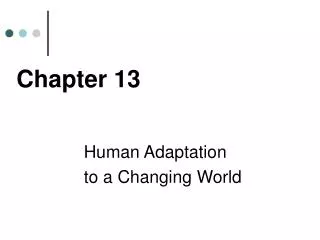 Chapter 13