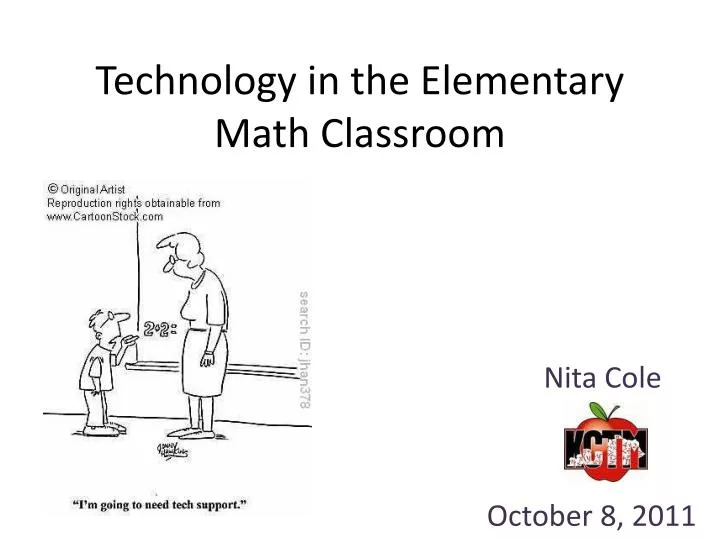 technology in the elementary math classroom