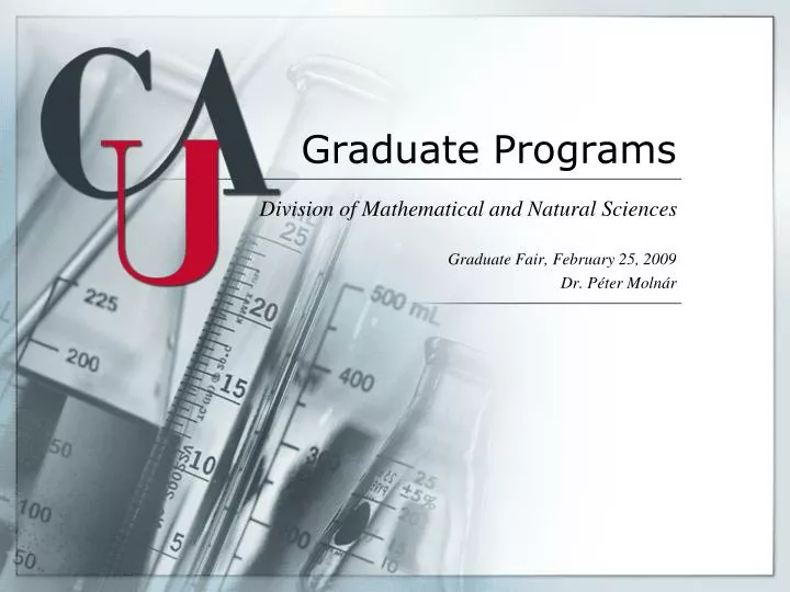 graduate programs