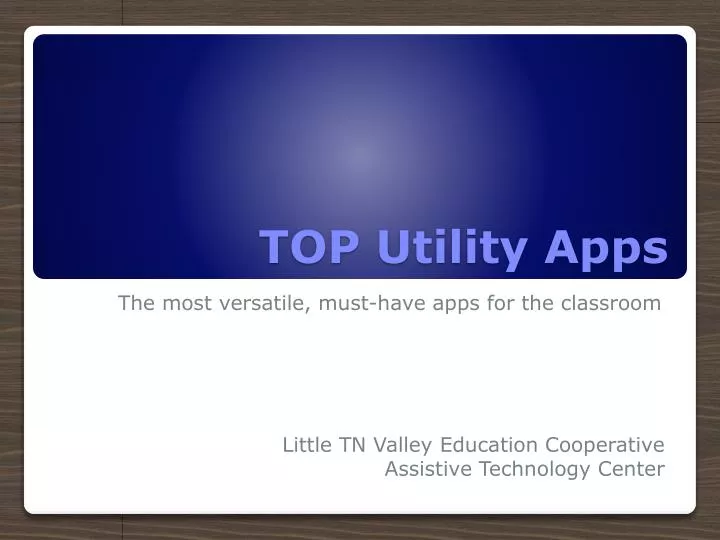 top utility apps
