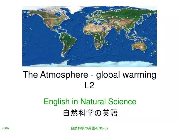 the atmosphere global warming l2