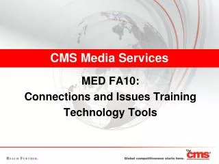 CMS Media Services