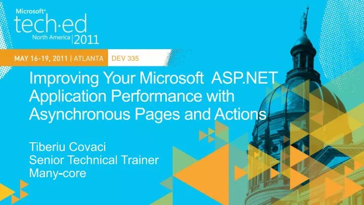 improving your microsoft asp net application performance with asynchronous pages and actions