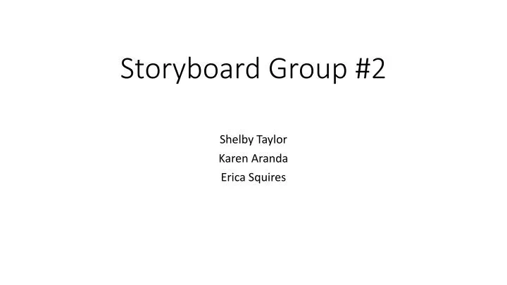 storyboard group 2