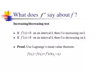 what does say about f