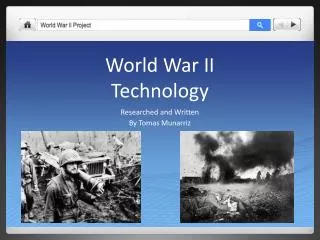 World War II Technology