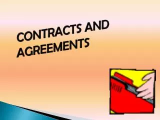 CONTRACTS AGREEMENTS