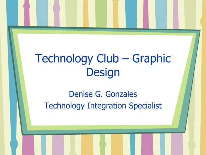 technology club graphic design
