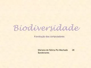 biodiversidade