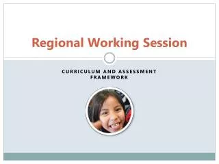 Regional Working Session
