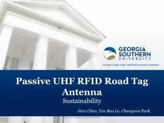 Passive UHF RFID Road Tag Antenna