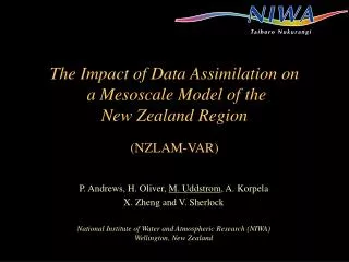 The Impact of Data Assimilation on a Mesoscale Model of the New Zealand Region (NZLAM-VAR)