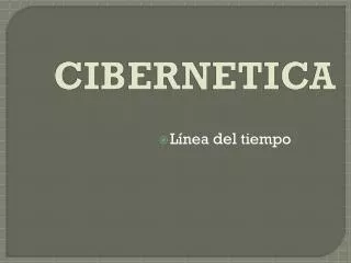 cibernetica