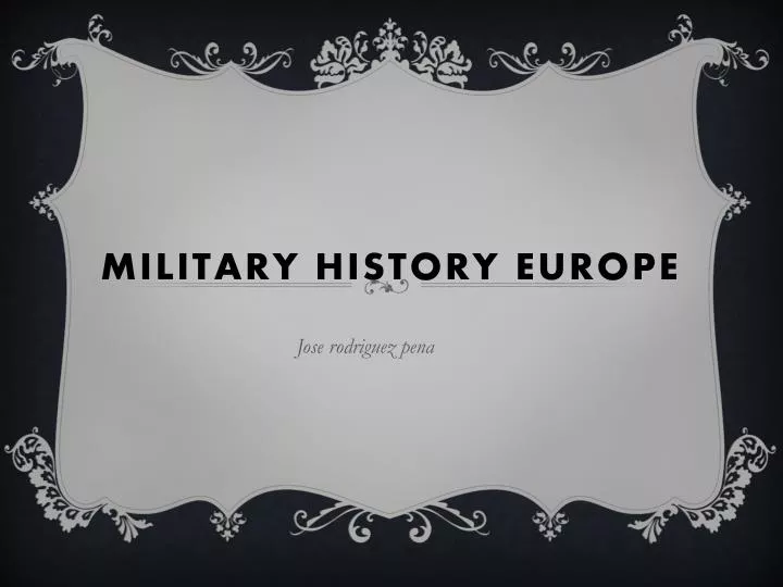 military history europe