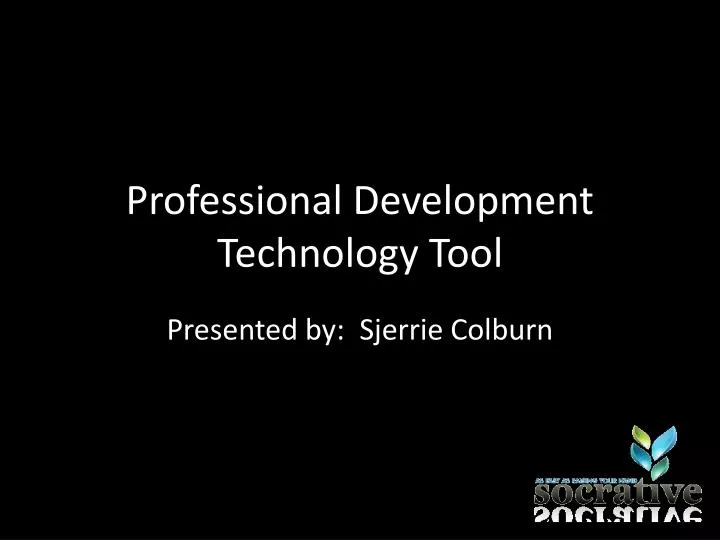 professional development technology tool