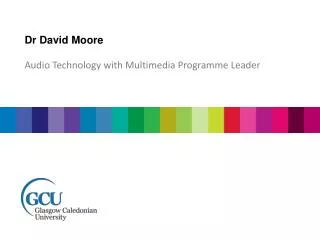 Dr David Moore