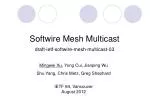 Softwire Mesh Multicast draft-ietf-softwire-mesh-multicast-03