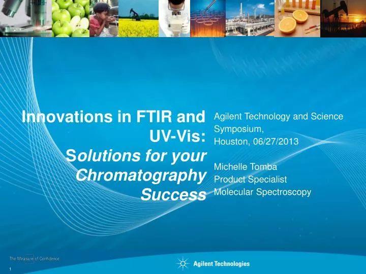 innovations in ftir and uv vis s olutions for your chromatography success