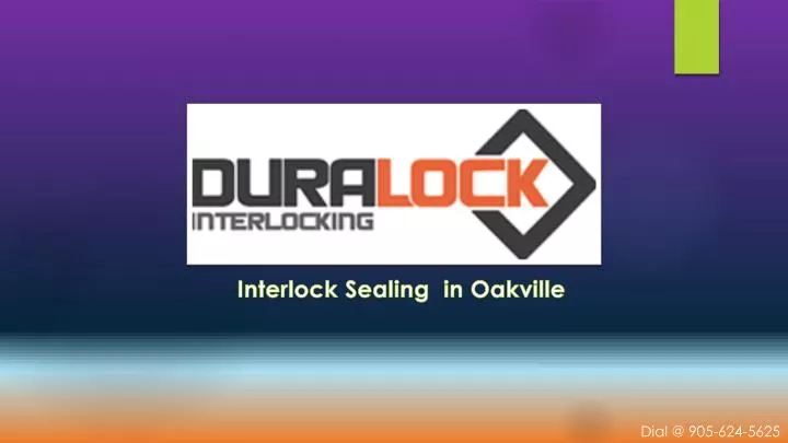 interlock sealing in oakville