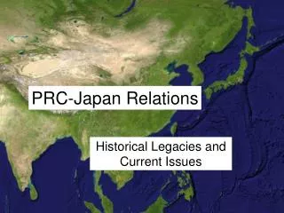 PRC-Japan Relations