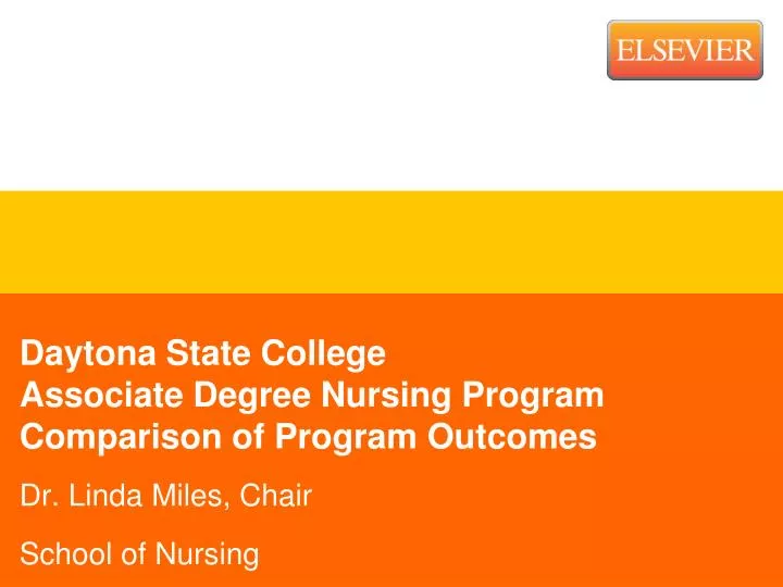 daytona state college associate degree nursing program comparison of program outcomes