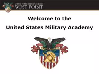 Welcome to the United States Military Academy