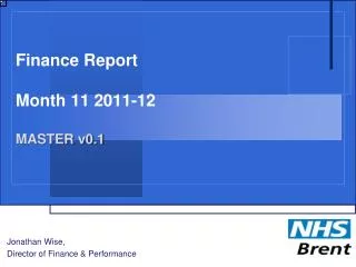 Finance Report Month 11 2011-12 MASTER v0.1
