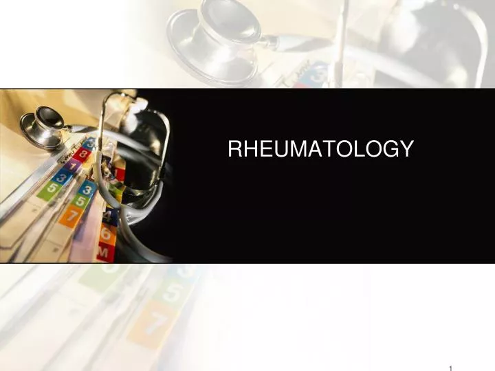 rheumatology