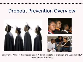 Dropout Prevention Overview