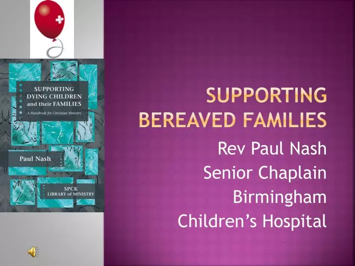 supporting bereaved families