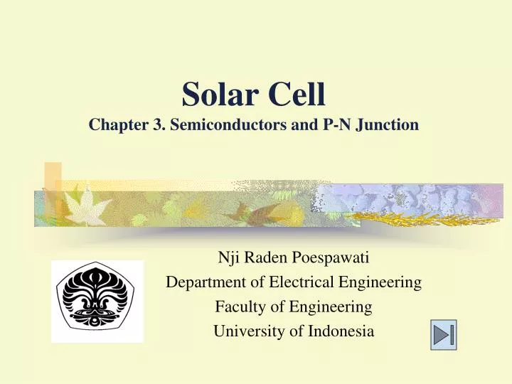 solar cell chapter 3 semiconductors and p n junction