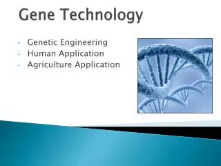 gene technology