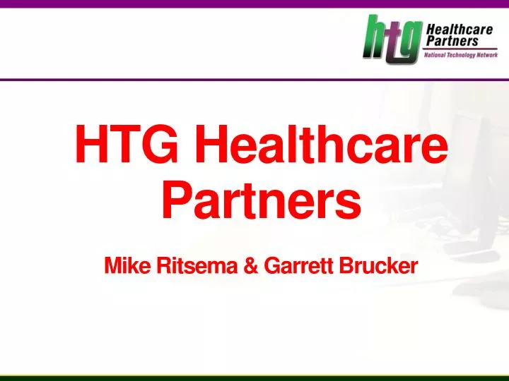 htg healthcare partners mike ritsema garrett brucker