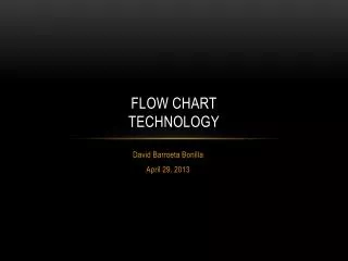 Flow Chart Technology