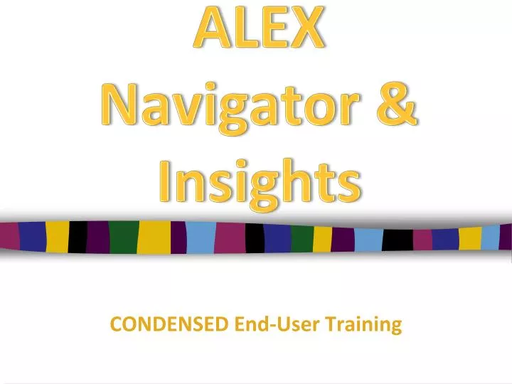 alex navigator insights