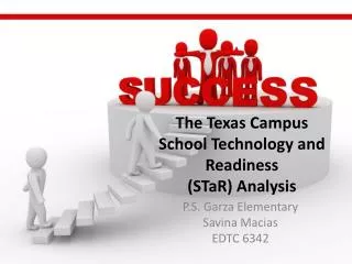 The Texas Campus School Technology and Readiness ( STaR ) Analysis
