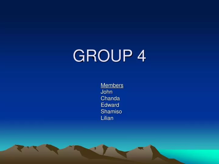 group 4